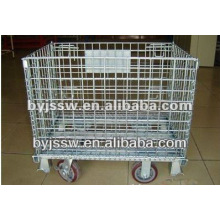 Foldable Wire Cage Cart